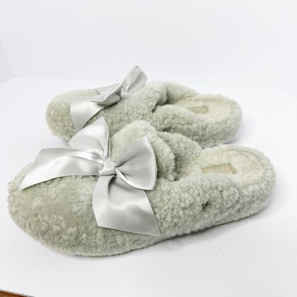 UGG Addison Shearling Slipper Gray Womens‎ Size 10 - Picture 1 of 8